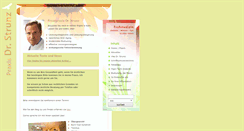 Desktop Screenshot of drstrunz.de