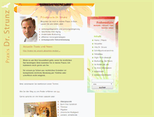 Tablet Screenshot of drstrunz.de